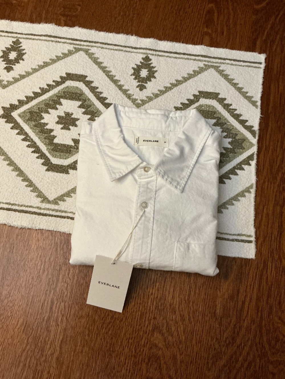 Oversized Oxford Shirt- White